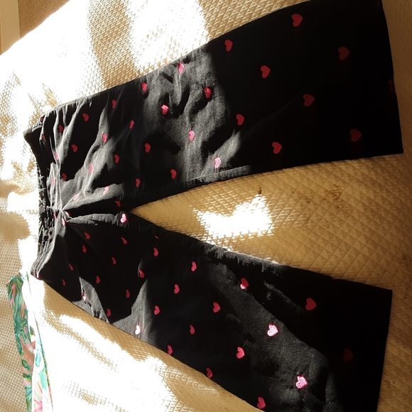 Lilly Pulitzer Pants - Lilly pulitzer velvet pants with embroidered. hearts
